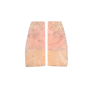 พลอยแจสเปอร์ธรรมชาติ 48.7 กะรัต (น้ำหนัก 1 คู่) 44x20 มม. รูปทรงไม่สม่ำเสมอ พลอยหลวม - Product Image 5