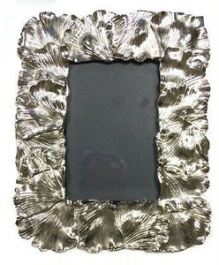 Cadre photo en métal ondulé effet papillon, nickel antique – Léger et durable, impression numérique, décoration maison et bureau, cadeau de retour - Product Image 6