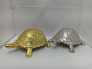 Figurine d'animal Art Déco de luxe, faite à la main en aluminium, décoration de table à prix avantageux - Product Image 2