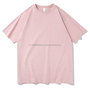 Camiseta de Alta Calidad con Logotipo Personalizado, 100% Algodón, Talla Grande, Estampada, Bordada, Lisa, para Hombre - Product Image 1