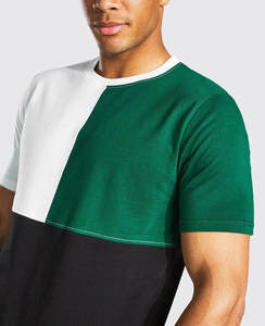 T-shirt en coton respirant surdimensionné de qualité supérieure pour hommes, personnalisable avec logo, impression personnalisée, grande taille - Product Image 3
