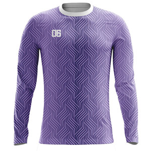 Maillot de football à manches longues de haute qualité, sublimation intégrale, service OEM et étiquette privée - Product Image 1