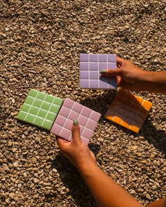 Ensemble de sous-verres en mosaïque faits à la main TCE, vaisselle décorative haut de gamme, sous-verres résistants à la chaleur pour la maison, le bureau, les cadeaux et les fournitures en gros - Product Image 1