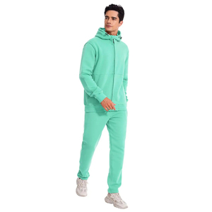 Survêtement personnalisé pour homme, à capuche, vêtements de sport d'hiver, léger, respirant, séchage rapide, fournisseur OEM - Product Image 1