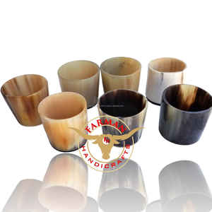 Porte-bougie de luxe en véritable corne de bœuf, meilleure qualité, fait main, décoration d'intérieur à prix avantageux - Product Image 6