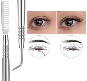 Herramienta para levantar pestañas, herramienta para cejas, varilla para levantar cejas, peine separador de pestañas, suministros para extensión de pestañas para mujeres - Product Image 3