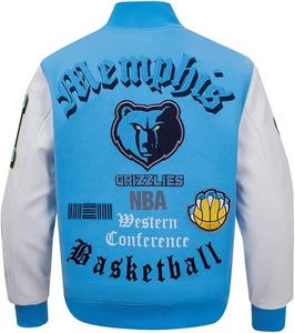 Chaqueta Varsity Extra Grande de Moda para Hombre y Mujer, 24 Colores Disponibles, Parche con Logotipo Personalizado, Suministro Directo de Fábrica al por Mayor - Product Image 4