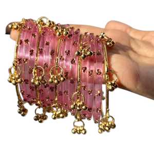 New Arrival Wedding Fashion Collection <b>Bangles</b> Churiyan Sets Handmade Kashmiri Glass <b>Bangles</b> for Girls Women Bridal Wear - Product Image 1