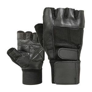 Gants de musculation de qualité supérieure, en cuir véritable, personnalisés pour la salle de sport - Product Image 1