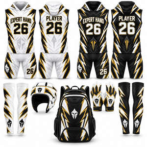 Ensemble Maillot et Short de Football Américain 7V7 Personnalisé Sans Manches pour Équipes Jeunes et Adultes – Faible MOQ – Vente en Gros - Product Image 4