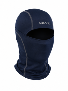 Pasamontañas MIAZ ME-BC-001 con Costuras Rojas y Negras a Rayas, Unisex, para Adultos, Ajustable de 56-58 cm, para Esquí y Deportes - Product Image 4
