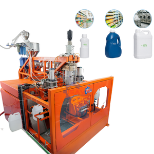 เครื่องผลิตขวดพลาสติก HDPE แบบอัดรีดเป่าขึ้นรูป SAVY ขนาด 1 ลิตร-20 ลิตร ระบบอัตโนมัติเต็มรูปแบบ ใช้ไฟฟ้า - Product Image 1