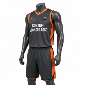 Camiseta de Baloncesto Personalizada para Hombre, sin Mangas, Cuello en V, Sublimada, Uniforme de Equipo, Corte Atlético - Product Image 1
