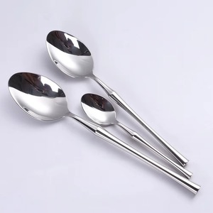New Design Wholesale Cutlery <b>Set</b> High Quality Stainless Steel Cutlery Mirrored Polish Eco-Friendly Metal Utensils Kitchen 2k26 - Product Image 5