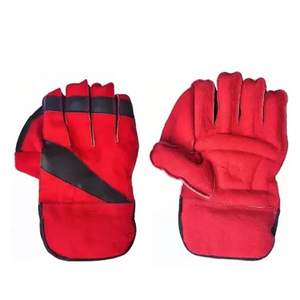 Guantes de críquet Diamond Rubber Matrix para guardameta, con protección de palma resistente a la abrasión y construcción de cuero completo. - Product Image 2