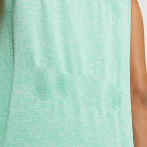 Nouveauté : débardeur blanc pour femme personnalisable avec logo, été, 65% coton, 30% polyester, 5% élasthanne, tricoté, pour yoga, gym, fitness - Product Image 3