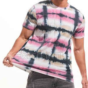 เสื้อยืดผู้ชายผ้าผสมไนลอนคอตตอนพิมพ์ลายตามสั่ง ระบายอากาศได้ดี คุณภาพสูง คอกลม ทรงปกติ สวมใส่สบาย แบรนด์ EXITO INTL - Product Image 4