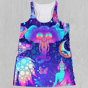 Camiseta sin mangas ligera de poliéster sublimado personalizada para mujer, ropa deportiva, tela reciclada, sin costuras, de secado rápido y transpirable - Product Image 6