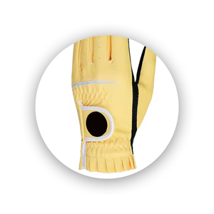 High Durability Breathable Leather Golf <b>Gloves</b> with Non-Slip Hand Grips for Men's Outdoor Training and Daily Practice - Product Image 5