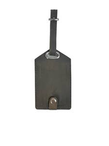 Personalized Genuine Leather Luggage Tags Travel Bag <b>Labels</b> Privacy Cover Suitcase Name Tags Bulk Logo LMP-0198 - Product Image 3