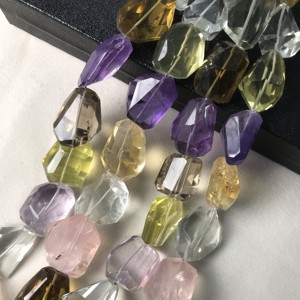 Cuentas de Piedra Natural 100% Certificadas por IGI, Semipreciosas, Multifacéticas, Sueltas, de Tamaño Libre, Grado AA, Multicolor, Gemas Vivaaz con Efecto Fuego - Product Image 5