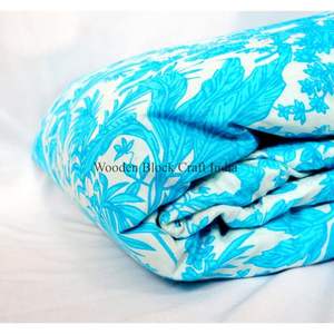 Nouvel Arrivage Tissu en Coton Indien Imprimé Floral à la Main, Motif Ethnique, Doux, pour Confection de Robes et Décoration Intérieure, Vente en Gros - Product Image 2