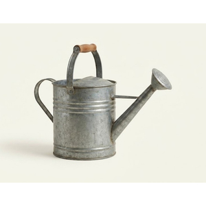 Wholesale Rustic Galvanized Metal Watering Can Durable Zinc Iron Plant Waterer With Long Spout For Indoor Outdoor <b>Garden</b> Usage - Product Image 2