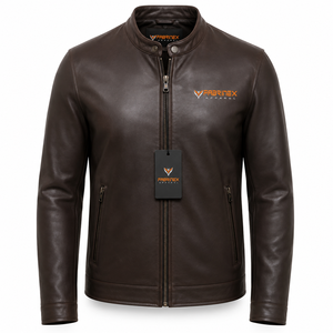 2026 New Arrival Casual Leather <b>Jacket</b> <b>Men</b> Custom Logo Designer Wholesale Blank Pure Plus Size <b>Men's</b> <b>Jackets</b> OEM Serviced - Product Image 2
