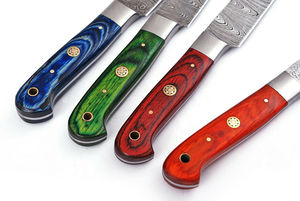 Couteaux à steak en acier Damas artisanal, outil de cuisine de haute qualité, couteaux à steak en acier Damas haut de gamme - Product Image 3