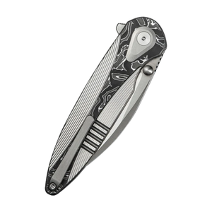 Couteaux pliants portables avec action de pliage fluide et lame tranchante pour la randonnée, le camping, la pêche et l'usage quotidien - Product Image 5