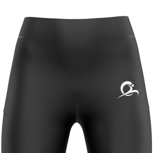 Women's <b>Low</b> Waist Seamless Scrunch Butt Lift Eco-Friendly Quick Dry Workout <b>Leggings</b> Logo Left Leg Waist Spandex/Nylon Four-Way - Product Image 5