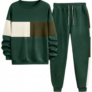 Men Tracksuit Casual Stand Collar Jackets Zipper Hoodies Sportwear <b>Pants</b> 2 Piece Sets Hip Hop Running Joggers Sports Suit - Product Image 6