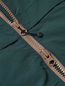 Chaqueta cortavientos de nailon de bloque de Color de marca personalizada, chaquetas cortavientos de talla grande al por mayor con cremallera transpirable y contraste de Color para hombre - Product Image 6