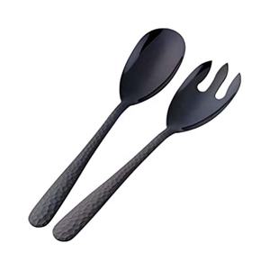 Carve Patterns Luxury <b>Twig</b> Design Handle with Serving Dessert Flatware Gold Servers Stainless Steel Tableware Set for Wedding - Product Image 3