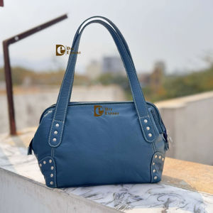 กระเป๋าโท้ทหนังแท้รุ่นใหม่ล่าสุด ดีไซน์เก๋ไก๋ หนังแท้คุณภาพสูง ดีไซน์ไม่ซ้ำใคร ขนาดใหญ่ สำหรับผู้หญิง ใช้งานได้หลากหลาย - Product Image 1