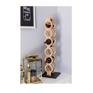 Porte-vin en bambou, conçu pour une décoration écologique et une organisation élégante des bouteilles - Product Image 6