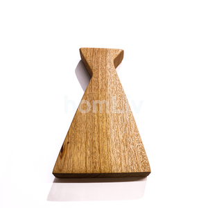 Pot de fleurs en bois de teck, jardinière sculpturale en bois, conteneur pour plantes pour le salon, la terrasse, décoration artisanale, cadeaux décoratifs durables - Product Image 5