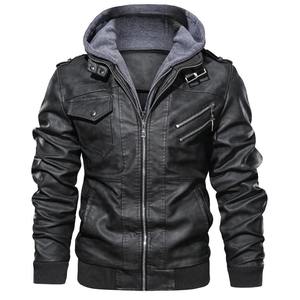 Veste en cuir véritable pour homme, vente en gros, haute qualité, 100% cuir pur, RELEVO INDUSTRY, veste en cuir véritable écologique pour homme, hiver - Product Image 4