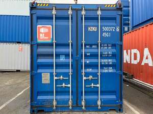20ft Dry <b>Shipping</b> Container Steel Storage <b>Box</b> White OEM Brand Lampang Origin for Freight Transport - Product Image 4