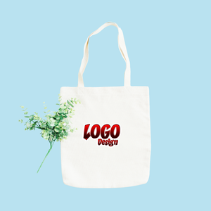 Offre Spéciale sacs fourre-tout en coton uni recyclables avec logo imprimé personnalisé sac fourre-tout en toile pour unisexe - Product Image 3