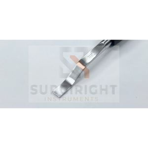 7.25 Straight Sharp Elevator 6mm Wide Handle German Stainless Steel Manual Orthopedic Instrument CE Certified Class I BY <b>Blush</b> - Product Image 3