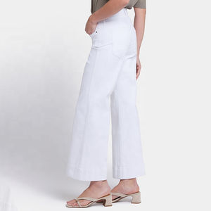 Jeans de Mujer de Cintura Media, Cómodos, Ligeramente Acampanados, Estilo Y2K, Casuales, Lavables y Transpirables - Product Image 4