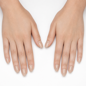 Ongles Amande Style Long Naturel Nude Beige Minimalisme Quotidien Doigt Soie Nue Acrylique Pré-conçu - Product Image 5