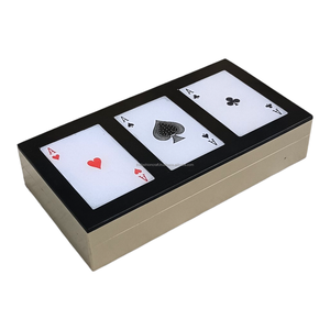 THE FASHION CRAFT Luxury Resin Handmade Portable Decorative Gift Storage Box for Joker <b>Playing</b> <b>Cards</b> Custom Gift Accessories - Product Image 4