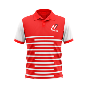 Polo pour homme élégant et décontracté à motif uni, manches courtes - Product Image 3