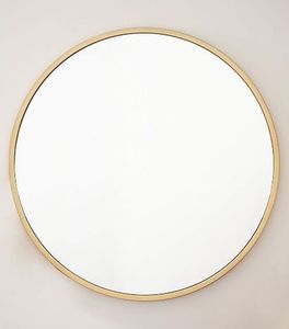 Iron <b>Wall</b> <b>Mirror</b> Minimalist Design Glass Surface <b>Black</b> Edge Modern Decor Thick Home Decoration Frame Design Living - Product Image 2