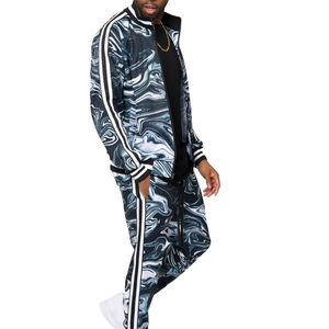 Nuevo Diseño, Chándal Deportivo de Invierno para Hombre, Estampado por Sublimación, 100% Algodón, Transpirable, Ligero, Informal, para Entrenamiento - Product Image 5