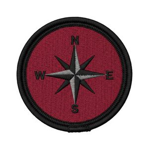 Parche Termoadhesivo Personalizado de Regalia Masónica, Insignia de Compás y Pilar, Decoración para Ropa de Masonería, Parche Bordado a Máquina Circular, Suministro al por Mayor - Product Image 4