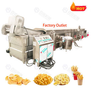 Machine automatique de fabrication de frites de pommes de terre frites Machine à frire en continu - Product Image 3