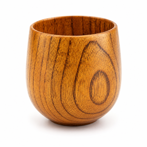 Taza de madera natural hecha a mano, taza tradicional vintage de madera, taza vikinga de madera natural, decoración de mesa. - Product Image 3